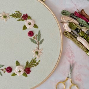 flower embroidery