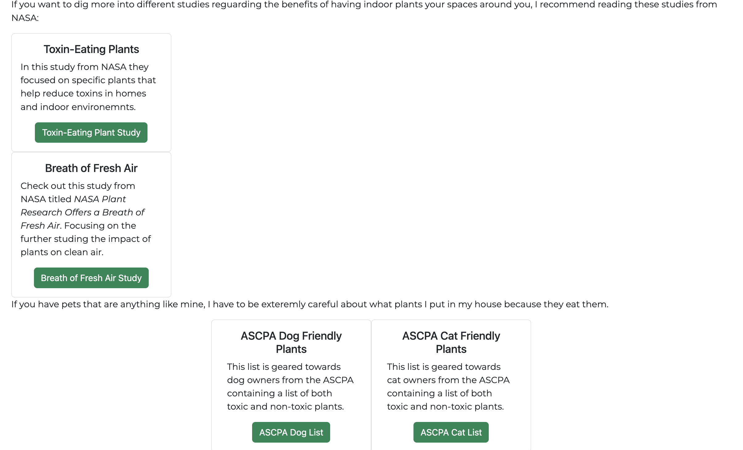 screenshot showing cards